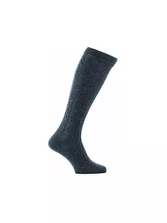 LUISE STEINER | Chaussettes hautes traditionnelles vert sapin | blau